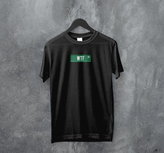 Black WTF St t-shirt